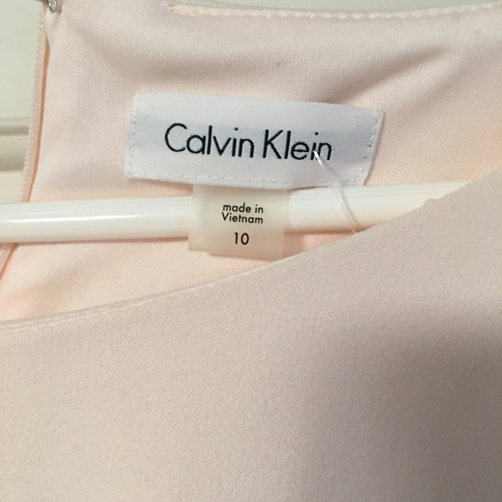 Calvin Klein light mink colored dress